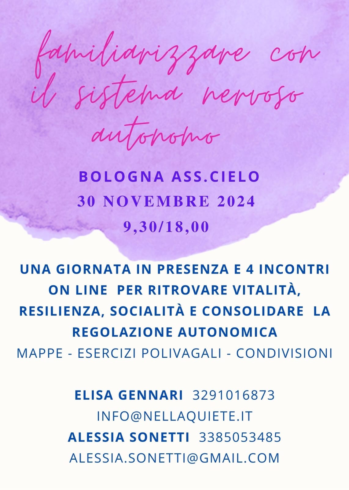 Familiarizzazione con il sistema nervoso autonomo